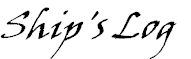 Ship's Log
